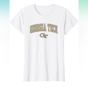 NWT Georgia Tech Yellow Jackets Arch Over Logo T-Shirt